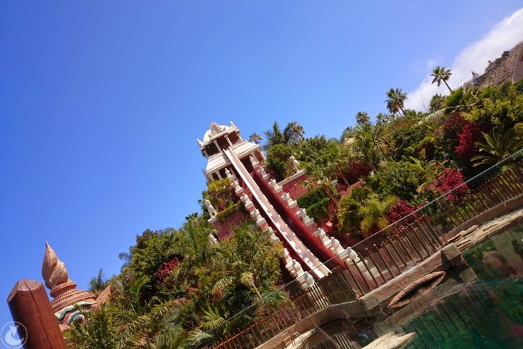 the power of tower Siam park wodny Teneryfa zdjęcia ciekawostki