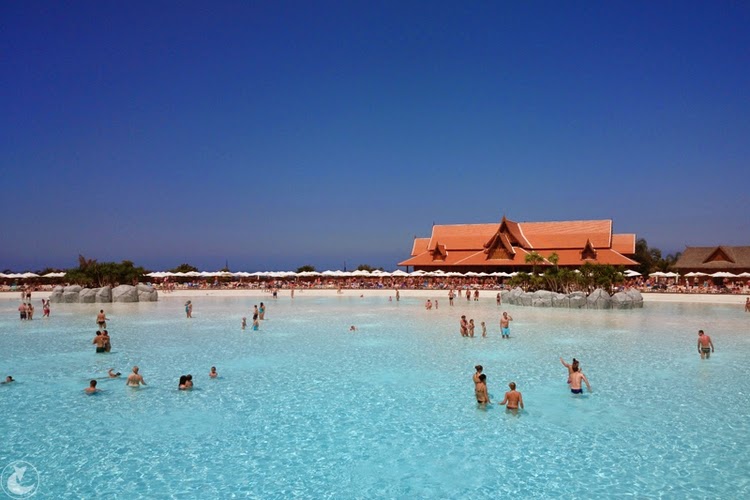 plaża w Siam Parku Siam park wodny Teneryfa zdjęcia ciekawostki