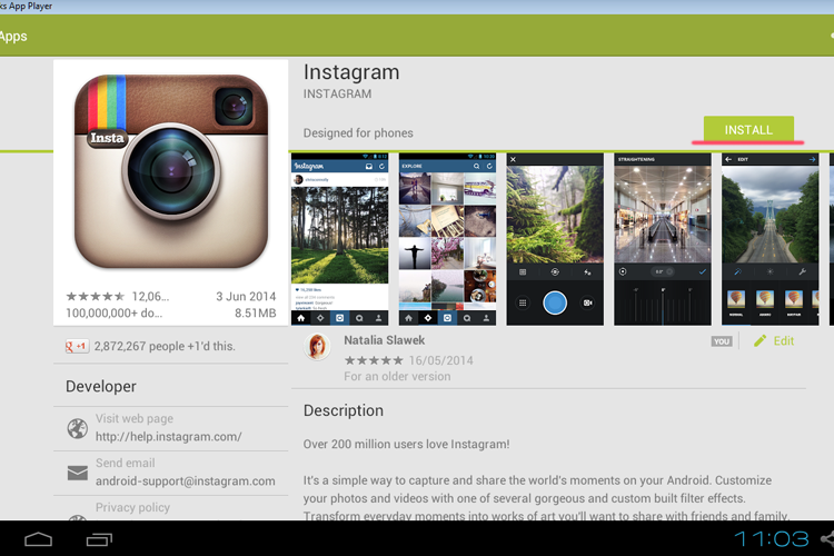 instagram na komputer instagram na komputerze