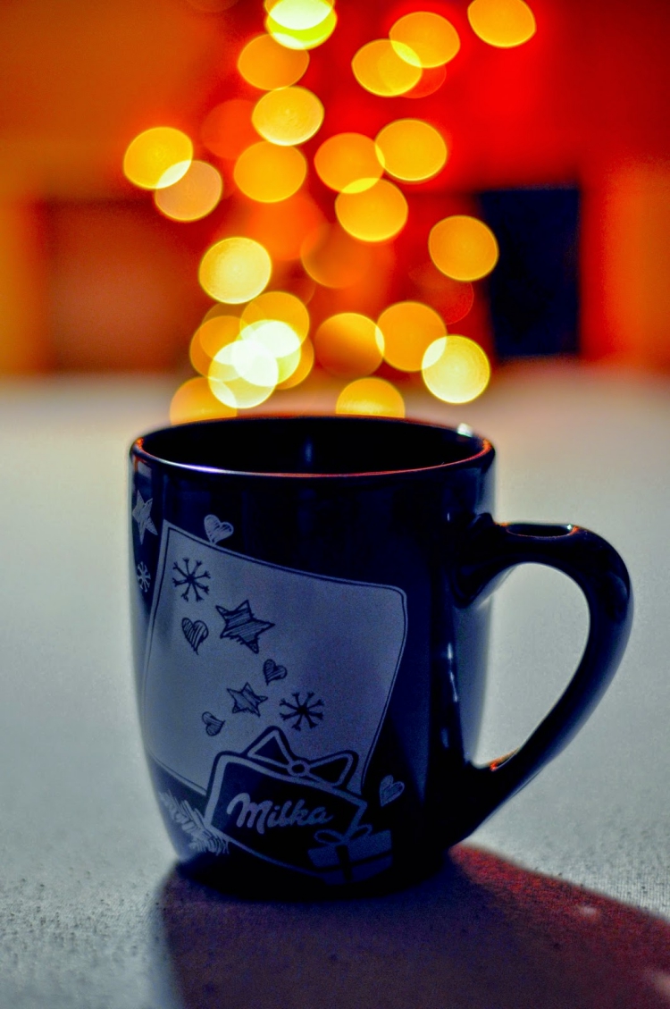 mug kubek bokeh