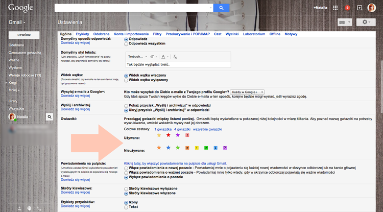 inbox zero gmail personalizacja skrzynki mailowej gmail