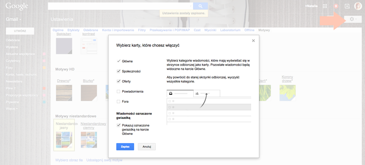 personalizacja skrzynki mailowej inbox zero poradnik