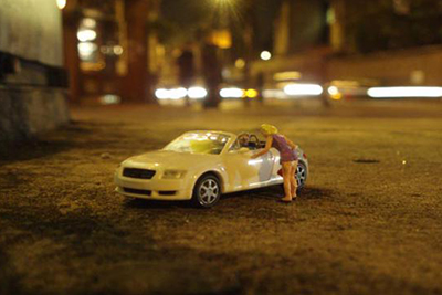 fotograf slinkachu | little people project