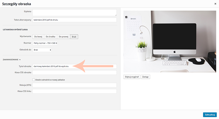 podstawy SEO wordpress