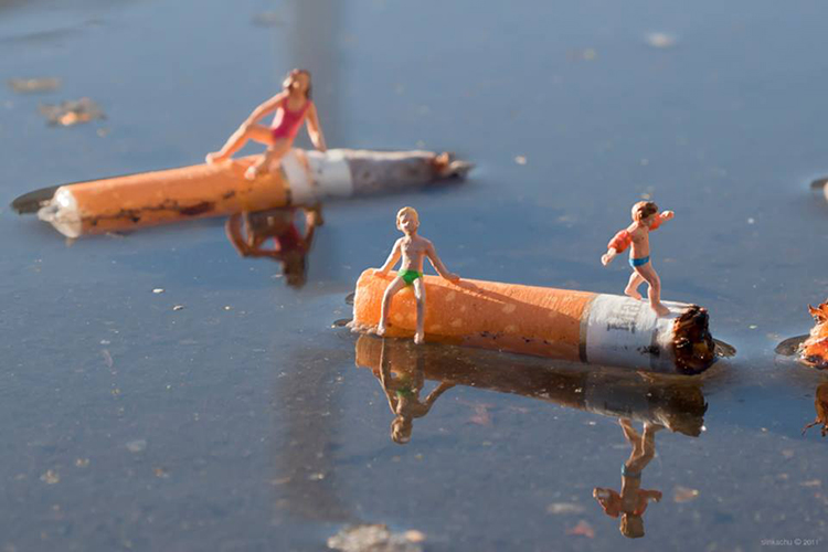 fotograf slinkachu | little people project