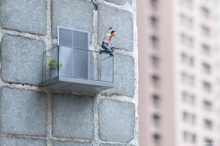 fotograf slinkachu | little people project