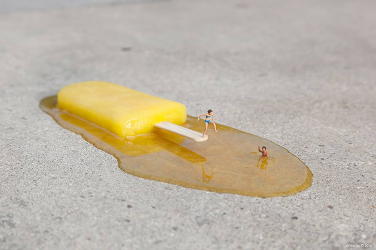 fotograf slinkachu | little people project
