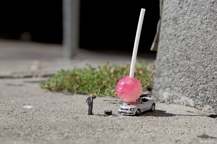 fotograf slinkachu | little people project