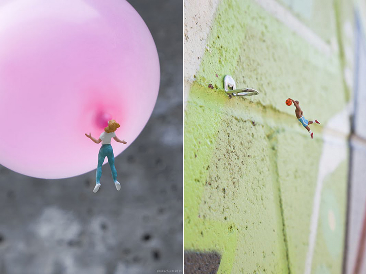 fotograf slinkachu | little people project