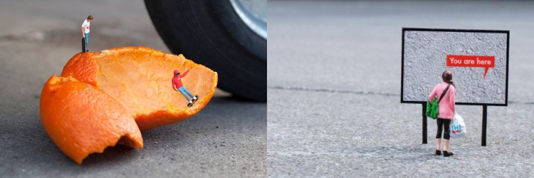 fotograf slinkachu | little people project