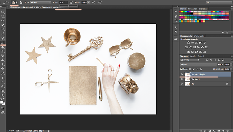 photoshop edycja zdjęć produktowych