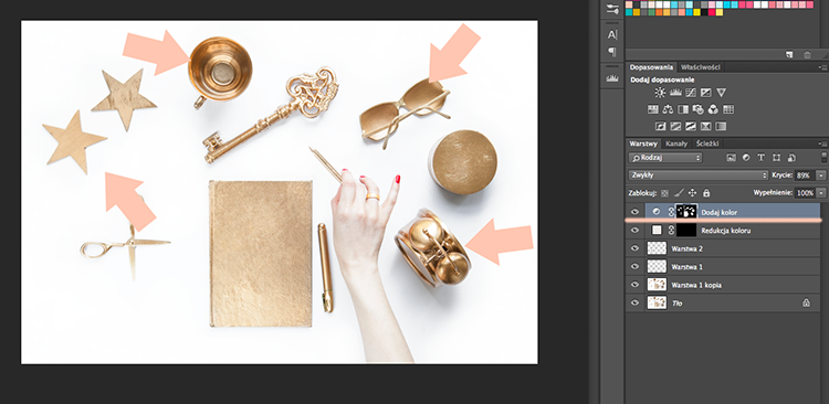 photoshop edycja zdjęć produktowych