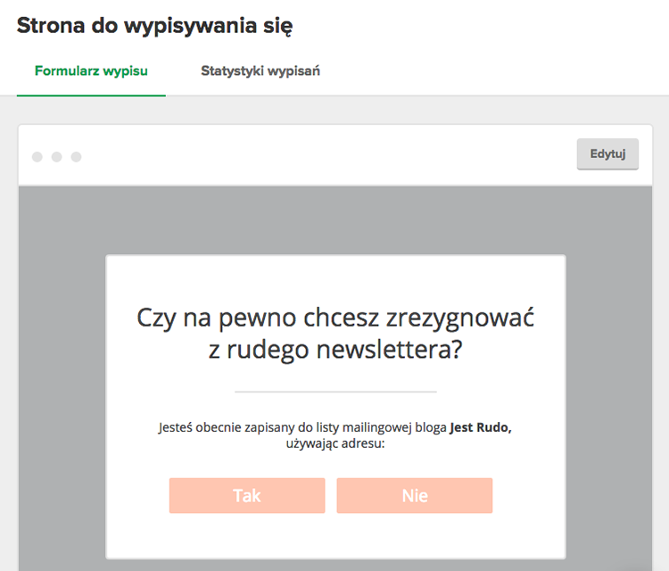 robimy newsletter