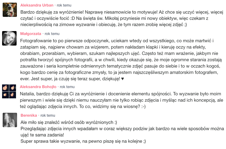 wyzwanie fotograficzne jesień 2017