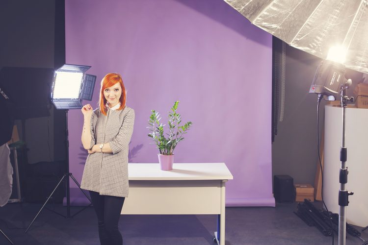 zestaw domowe studio fotograficzne - lampy led