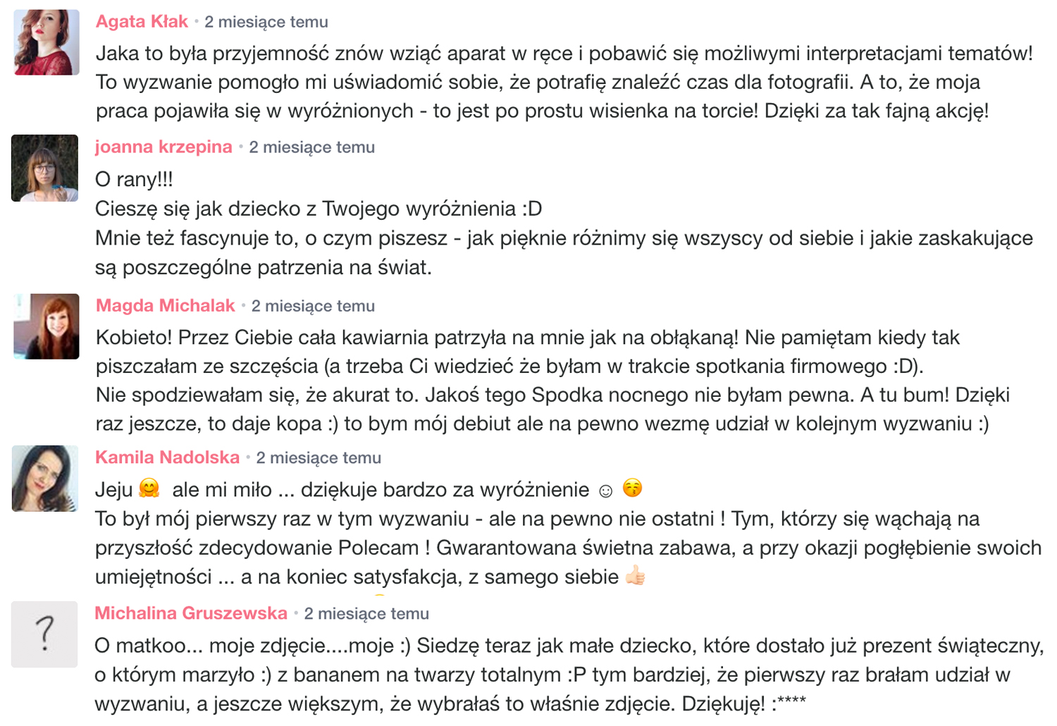wyzwanie fotograficzne jest rudo
