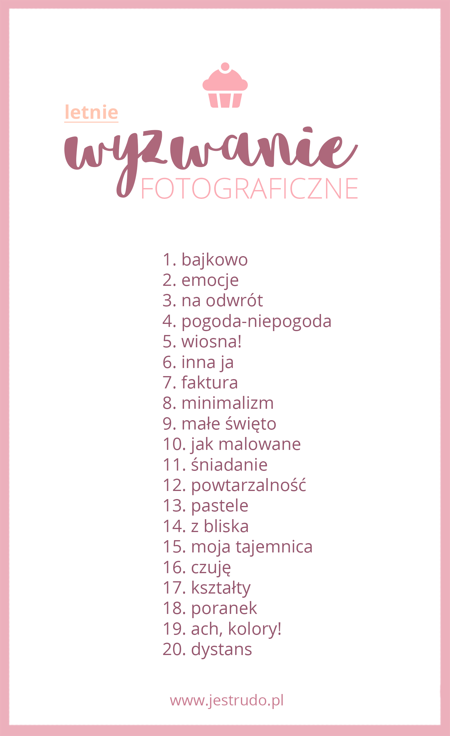 letnie wyzwanie fotograficzne