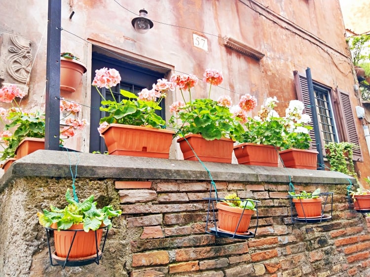 Zatybrze - Trastevere w Rzymie