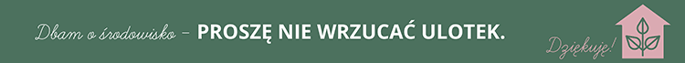 naklejka proszę nie wrzucać ulotek!
